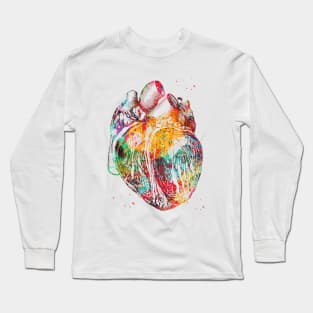 Heart section Long Sleeve T-Shirt